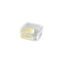 Food storage container square 0,9L Snap Box transparent