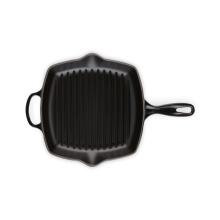 Le Creuset Malmist grillpann ruudukujuline 26x26cm matt must 