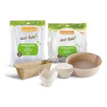 Koogivormid 100 tk valge Easy Bake Bio &Oslash;7x3cm 