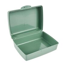 Toiduainete hoidmise konteiner click-box midi 1L Carla &amp;quot;Sandwich&amp;quot; 17x13x7cm roheline