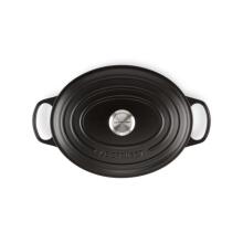 Le Creuset Cast iron pot oval 31cm / 6,3L mat black 