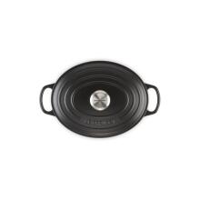 Le Creuset Cast iron pot oval 27cm / 4.1L matte black