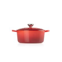 Le Creuset Cast iron pot round &Oslash;24cm / 4,2L red 