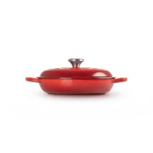 Le Creuset Valurauast madal pott 30cm / 3,5L punane 