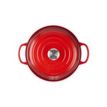 Le Creuset Чугунная неглубокая кастрюля 30 см / 3,5 л красная 