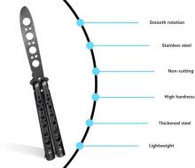 Butterfly Knife Art.207069 Butterfly Trainer with Unsharpened Blade Practice Knife