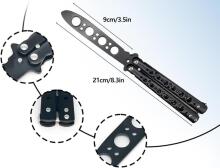 Butterfly Knife Art.207069 Butterfly Trainer with Unsharpened Blade Practice Knife