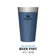 The Stacking Beer Pint Adventure 0,47L light blue