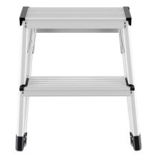 Folding step bench D60 StandardLine / aluminium / 2x2 steps