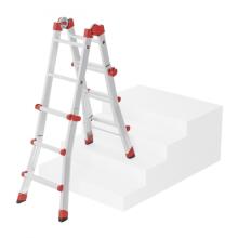 Multi-purpose ladder M80 / aluminium / 4x3 steps