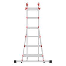 Multi-purpose ladder M80 / aluminium / 4x6 steps