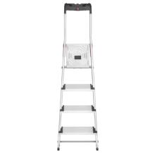 Household ladder L80 ComfortLine / aluminium / 4 steps