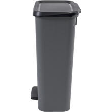 Compatta Duo 23+23L dark grey/black Pedal bin