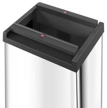 Big-Box Refuse Bin Swing L / 35L / Stainless Steel