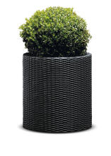 Flowerpot Large Cylinder Planter grey