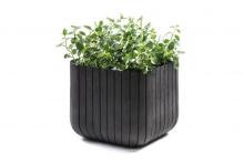 Lillepott Keter Cube Planter, 21.5 l, grafiit