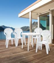 Garden chair Bonaire white