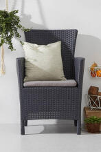 Garden chair Iowa grey