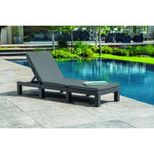 Daytona Deluxe sun lounger grey