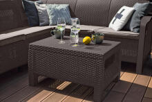 Garden furniture set Bahamas Relax Set brown