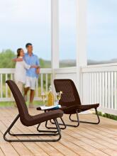 Garden furniture set Rio Patio Set brown