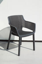 Elisa garden chair grey