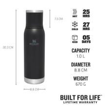 Thermos The Adventure To-Go Bottle 1L black