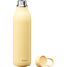 Thermobottle CityLoop Thermavac eCycle veepudel 0.6L, taaskasutatud roostevaba. Teras / kollane