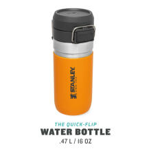 Термобутылка The Quick Flip Water Bottle Go 0,47л, шафран желтый