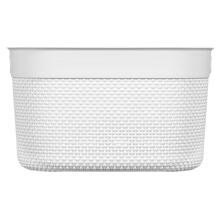 Basket Filo L 18L 38x28x22cm white