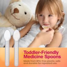 Calibrated Medicine Spoon for Kids Art.20888 Medikamentu dozators,2 gab