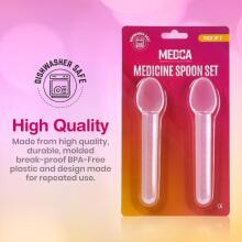 Calibrated Medicine Spoon for Kids Art.20888 Medikamentu dozators,2 gab