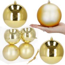 Christmas balls Springos CA1182 12 CM 4 PCS.