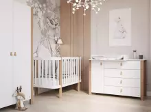 YappyKids YappyÉtude II Art.388851 White комод с пеленальной поверхностью