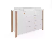 YappyKids YappyÉtude II Art.388851 White комод с пеленальной поверхностью