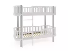 YappyKids YappyÉtude Art.388844 SkyGrey Bunk bed 180x80cm