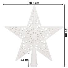 Christmas tree topper Springos CA1280 21 cm