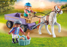 PLAYMOBIL HORSES OF WATERFALL Пони-карета 71496