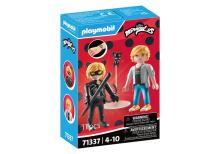 PLAYMOBIL MIRACULOUS: Adrians un Melnais kaķis 71337