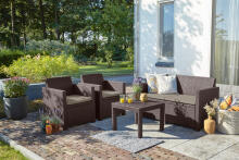 Garden furniture set Alabama Set brown