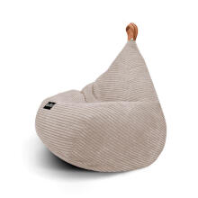 Qubo™ Tiny Drop Wood Feel Fit Art.3764 Sēžammaiss, mīkstais, ergonomisks pufs bērniem (beanbag)