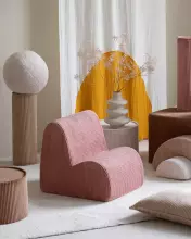 WigiWama Cloud Art.W597553 Pink Mousse Chair