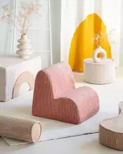 WigiWama Cloud Art.W597553 Pink Mousse Chair