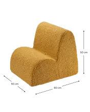 WigiWama Teddy Cloud Art.W597638 Maple Chair