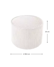 WigiWama Art.W597164 Marshmallow Pouffe