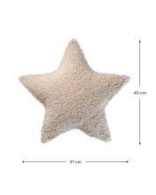 WigiWama Star Art.W598109 Biscuit Dekoratīvais spilvens