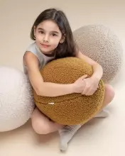 WigiWama Ball Art.W597782 Cream White Cushion