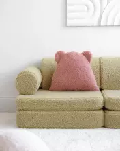 WigiWama Bear Art.W598628 Guava Pink Cushion