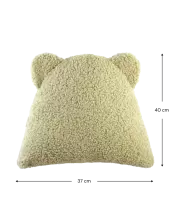 WigiWama Bear Art.W598611 Matcha Cushion