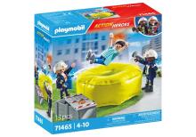 PLAYMOBIL ACTION HEROES Ugniagesiai ir oro pagalvė 71465